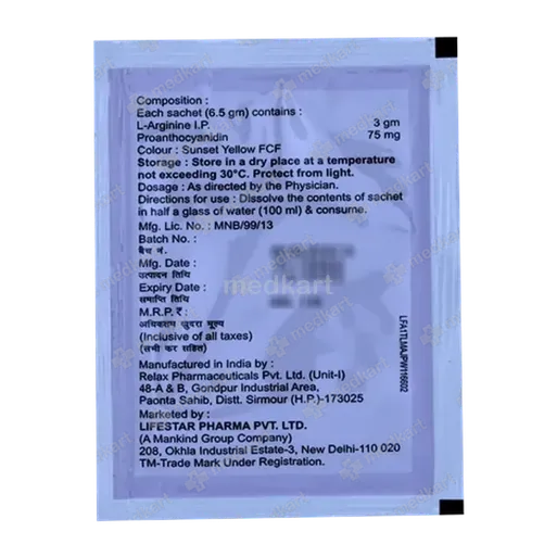 argipreg sachet 6 gm